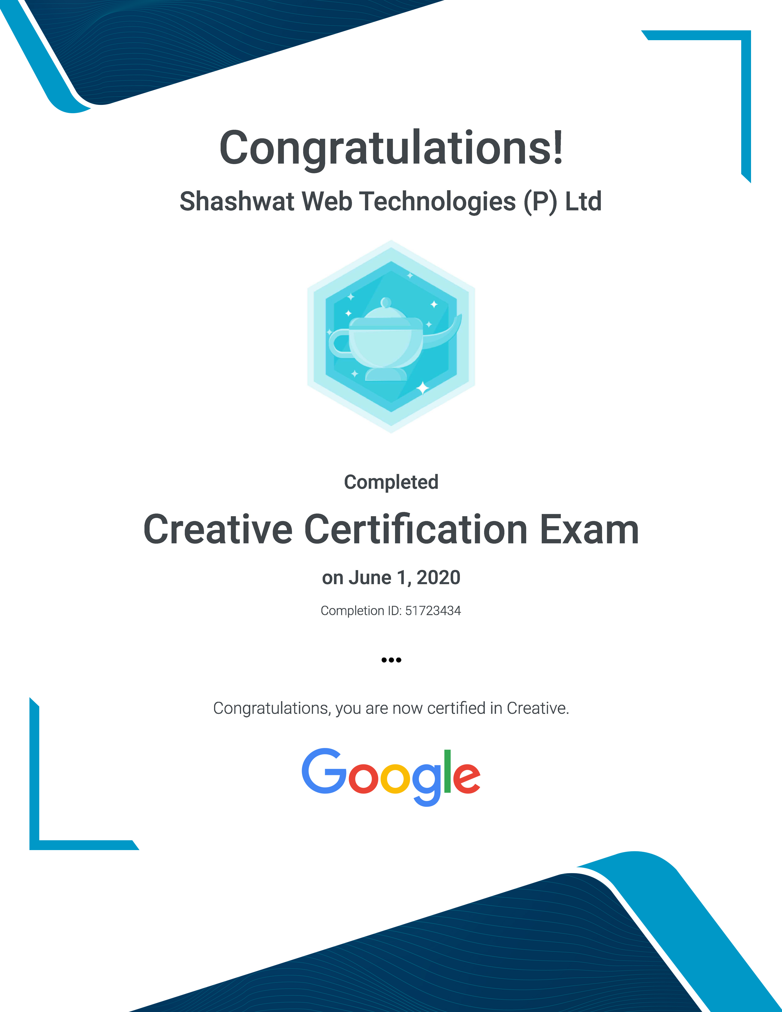 Google Creative Certification